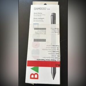 Bamboo Ink Stylus - Sleek Silver